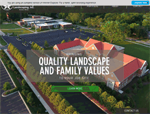 Tablet Screenshot of mundylandscaping.com